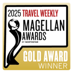 2025 Travel Weekly Magellan Awards Gold Award Winner 2025 Travel Weekly Magellan Awards Gold Award Winner