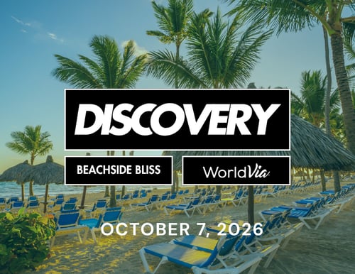 WorldVia Beachside Bliss Discovery October 7, 2026