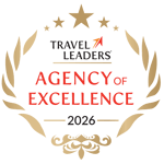 WorldVia Travel Network Travel Leaders' Agency of Excellence 2026 WorldVia Travel Network Travel Leaders' Agency of Excellence 2026