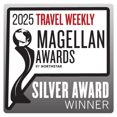 2025 Travel Weekly Magellan Awards Silver Award Winner 2025 Travel Weekly Magellan Awards Silver Award Winner