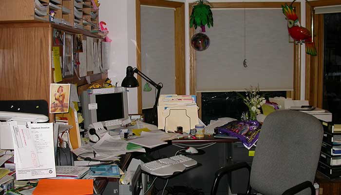 Bonnie’s Home Office, circa 2003