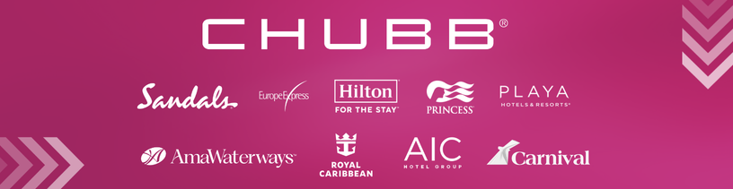 Accelerator event sponsors including Chubb, and additional supplier partners. Accelerator event sponsors including Chubb, and additional supplier partners.