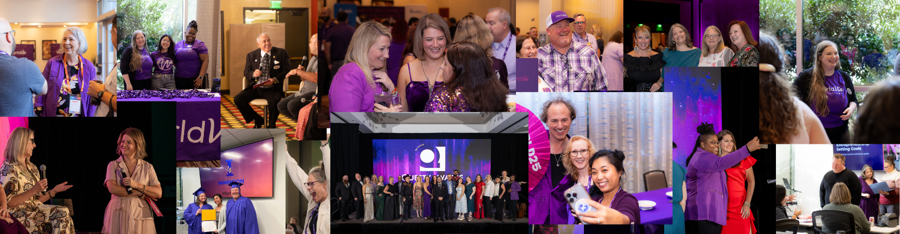 Collage Image of Team WorldVia and WorldVia Travel Network Advisors