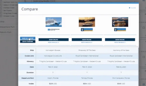 Cruise Booking Engine